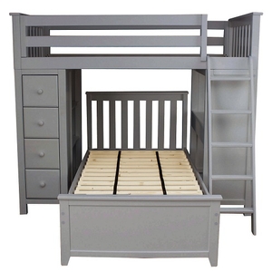 Item # JLB0024 - ADDITIONAL INFORMATION<BR>
Weight: 307 lbs<BR>
Dimensions: L 99 W 45.75 H 68.25 in <BR>
Finish: GREY<BR>
